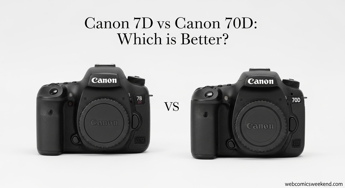 Canon 7D vs 70D
