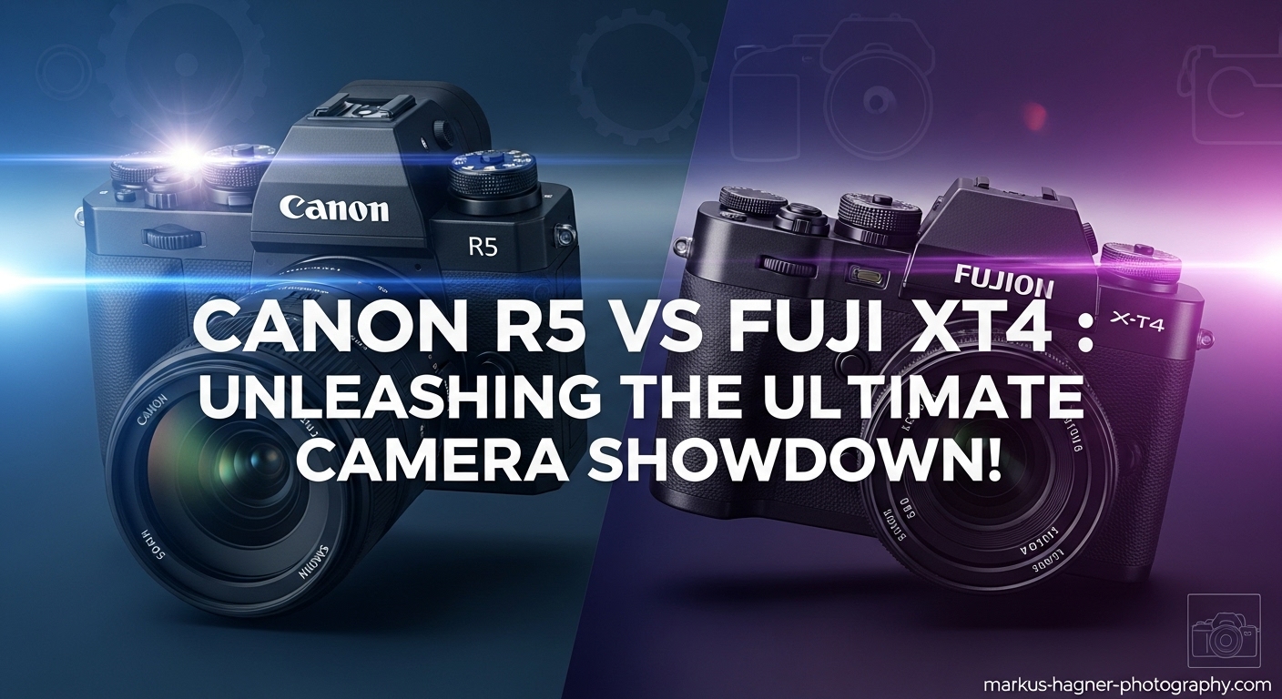 Canon R5 Vs Fuji Xt4