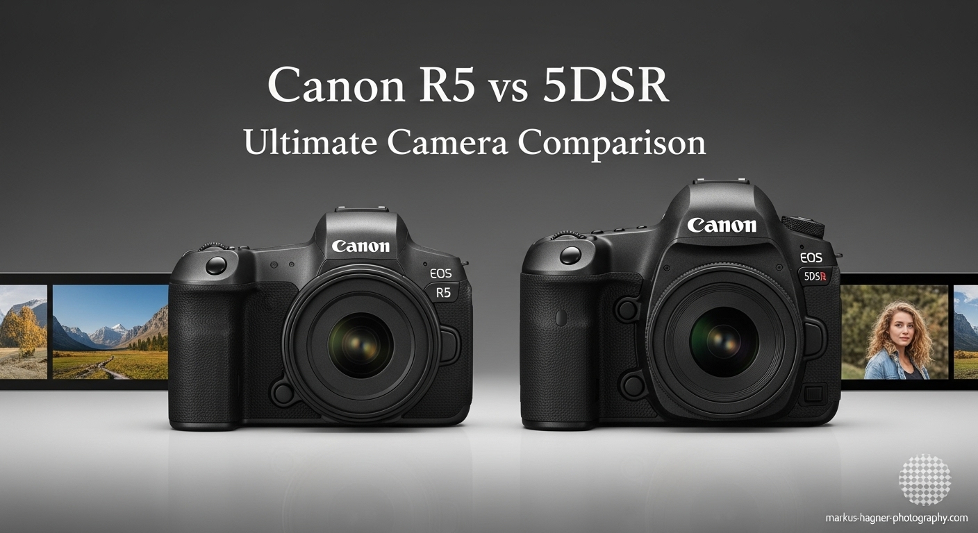 Canon R5 vs 5DSR