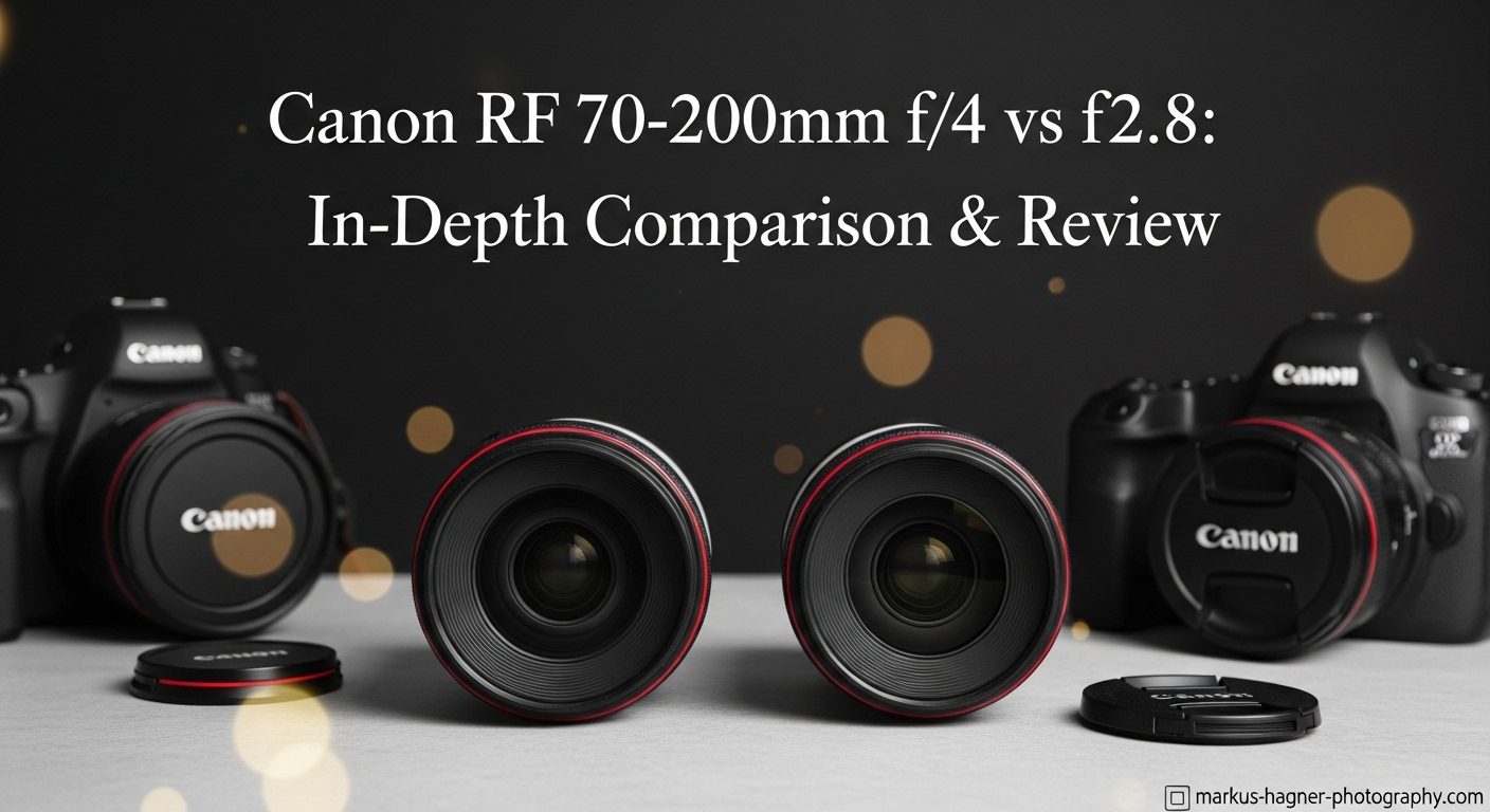 Canon RF 70-200mm f4 vs f2.8