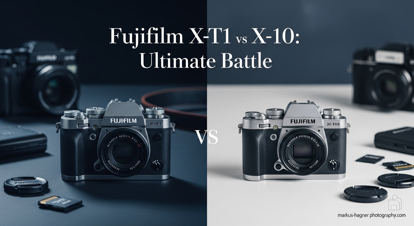 Fujifilm X-T1 vs X-T10