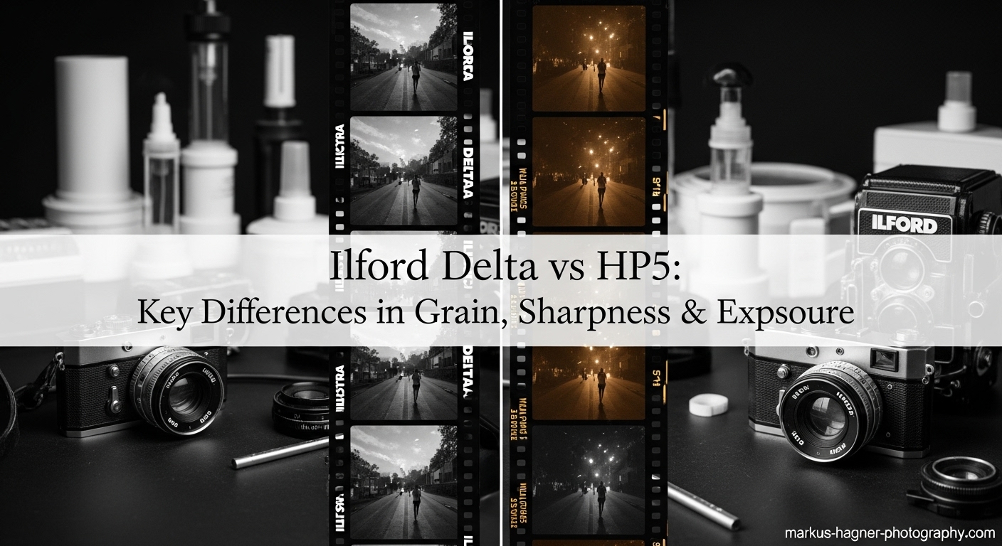 Ilford Delta vs HP5