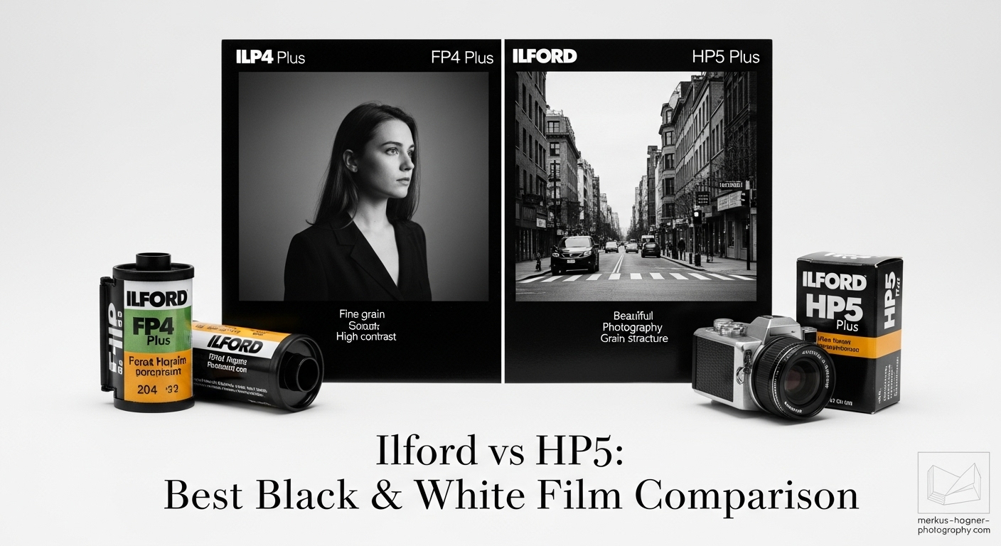 Ilford FP4 vs HP5