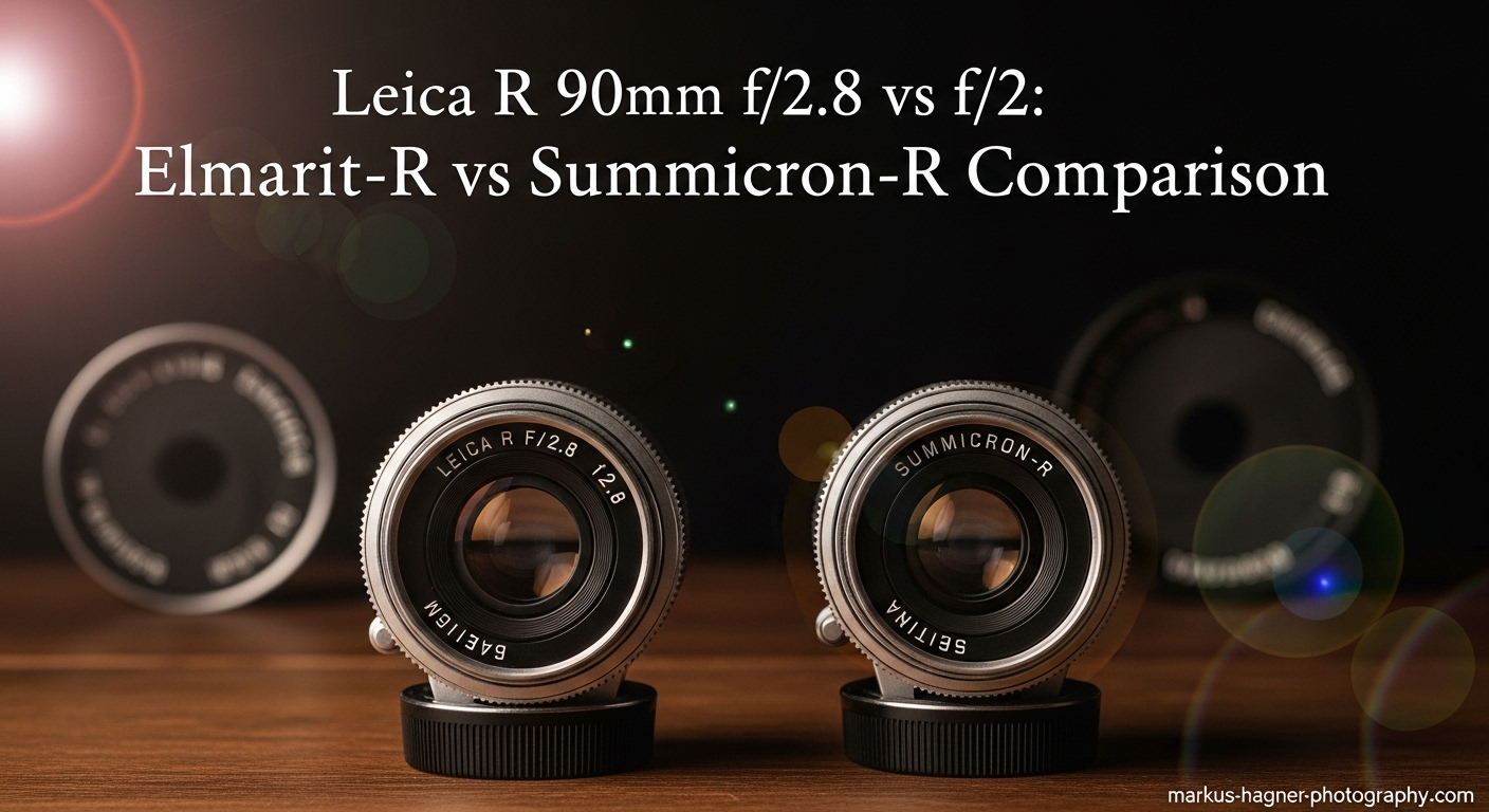 Leica R 90mm f/2 vs f/2.8
