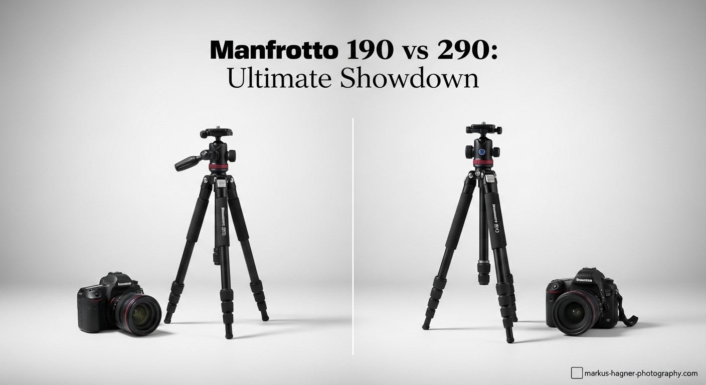 Manfrotto 190 vs 290