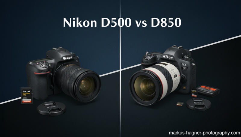 Nikon D500 vs D850