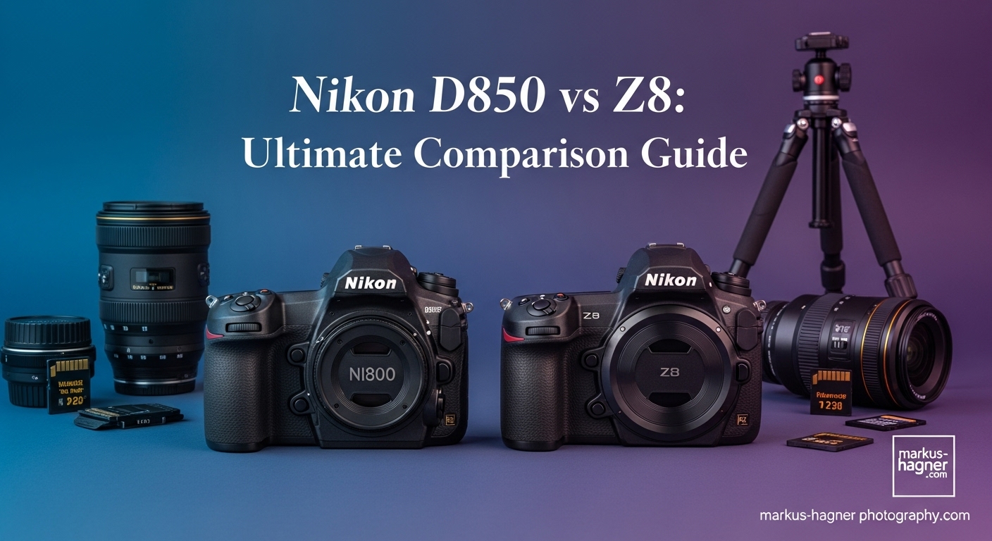 Nikon D850 vs Z8