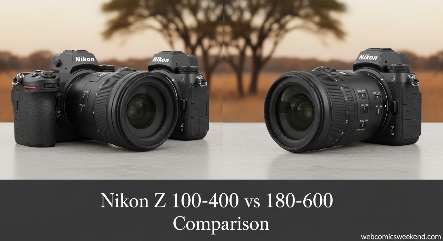 Nikon Z 100-400 vs 180-600