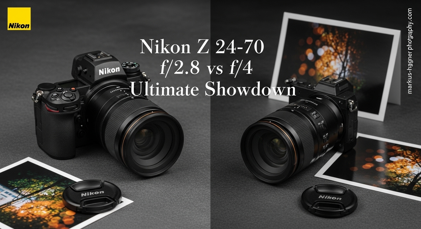 Nikon Z 24-70 f2.8 vs f4