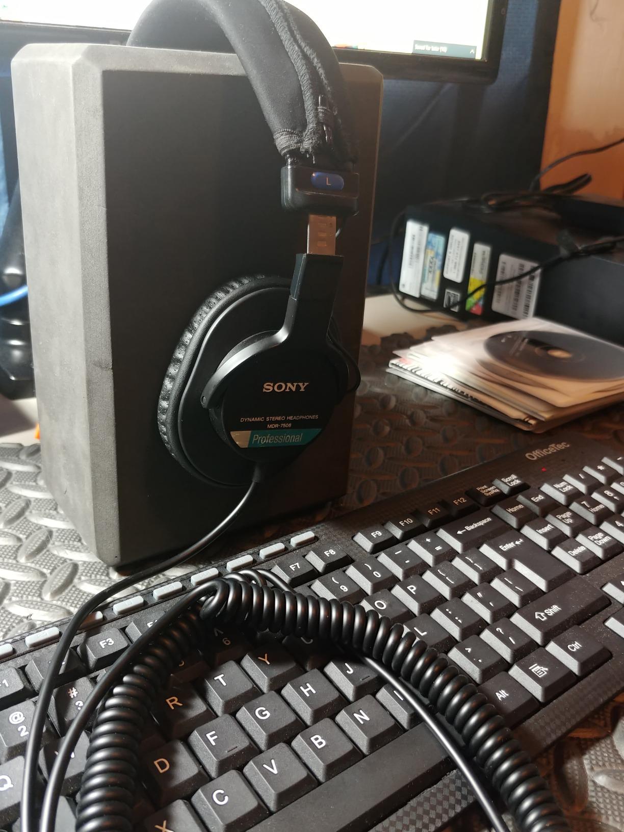 Sony MDR7506 Professional Large Diaphragm Headphone customer photo 2