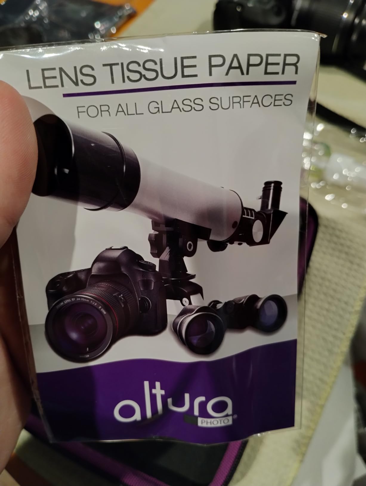 Altura Photo Professional Camera Cleaning Kit for APS-C DSLR & Mirrorless Cameras - Lens and Sensor Cleaner - Includes Case, Spray, Swabs, Blower, Brush, Tissue Paper - Customer Photo 1