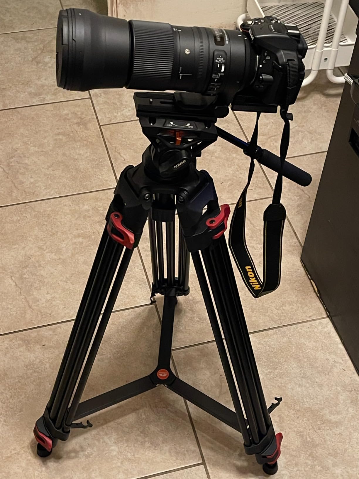 COMAN Camera Tripod, Heavy Duty Tripod for Camera with 74