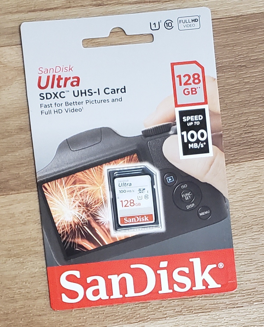 SanDisk 128GB Ultra SDXC UHS-I Memory Card - 100MB/s, C10, U1, Full HD, SD Card - SDSDUNR-128G-GN6IN - Customer Photo 4