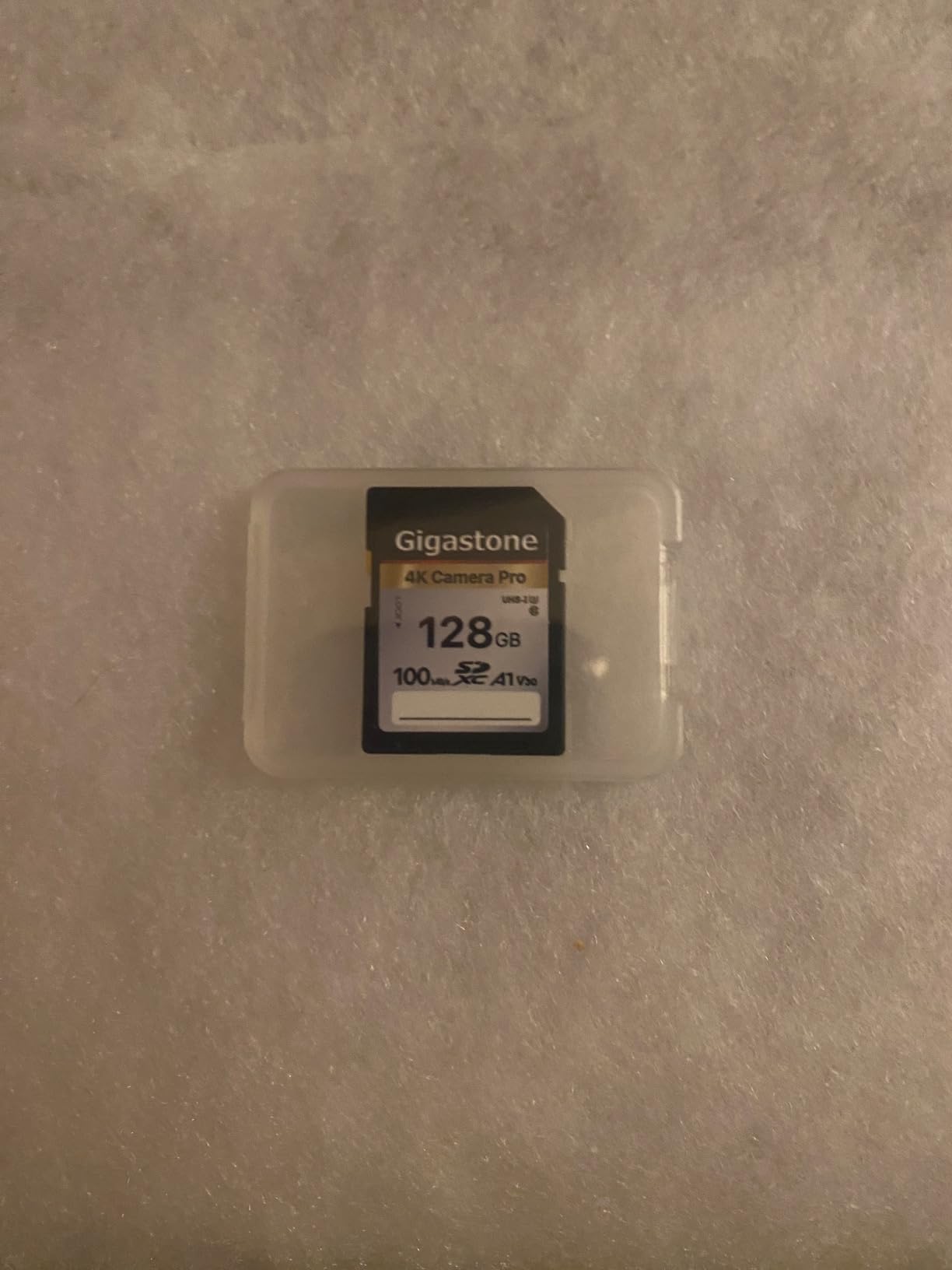 [5-Yrs Free Data Recovery] GIGASTONE 128GB SD Card, 4K Camera Pro, A1 V30 SDXC Memory Card 4K UHD Video Compatible with Canon Digital Camera, with 1 Mini Cases - Customer Photo 1