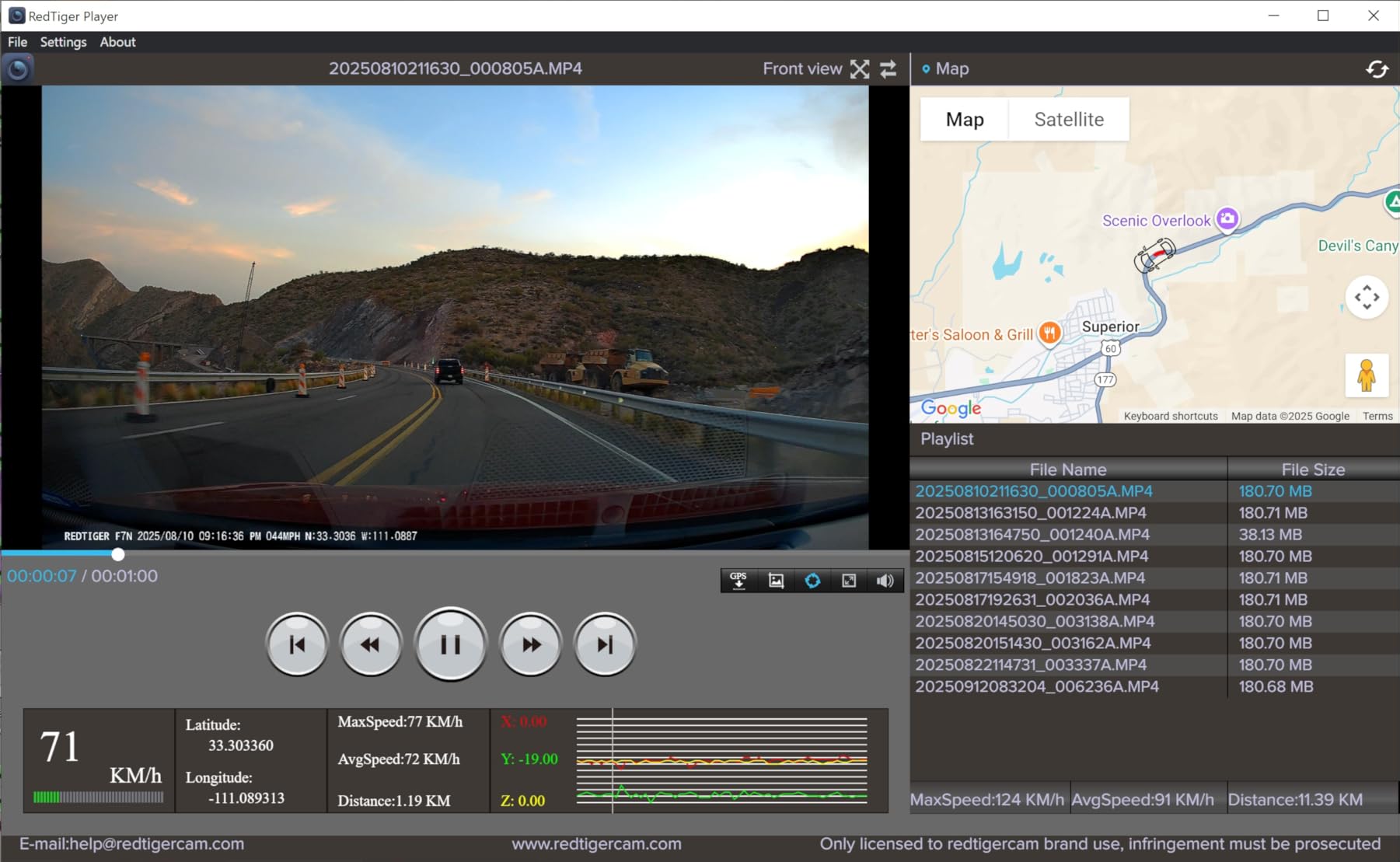 REDTIGER 4K Dash Cam Front Rear, STARVIS 2 Sensor, Free Card Included, 5.8GHz WiFi-20MB/s Fast Download, Dash Camera for Cars with GPS, WDR Night Vision, 170°Wide Angle, 24H Parking Mode(F7NP) customer photo 1