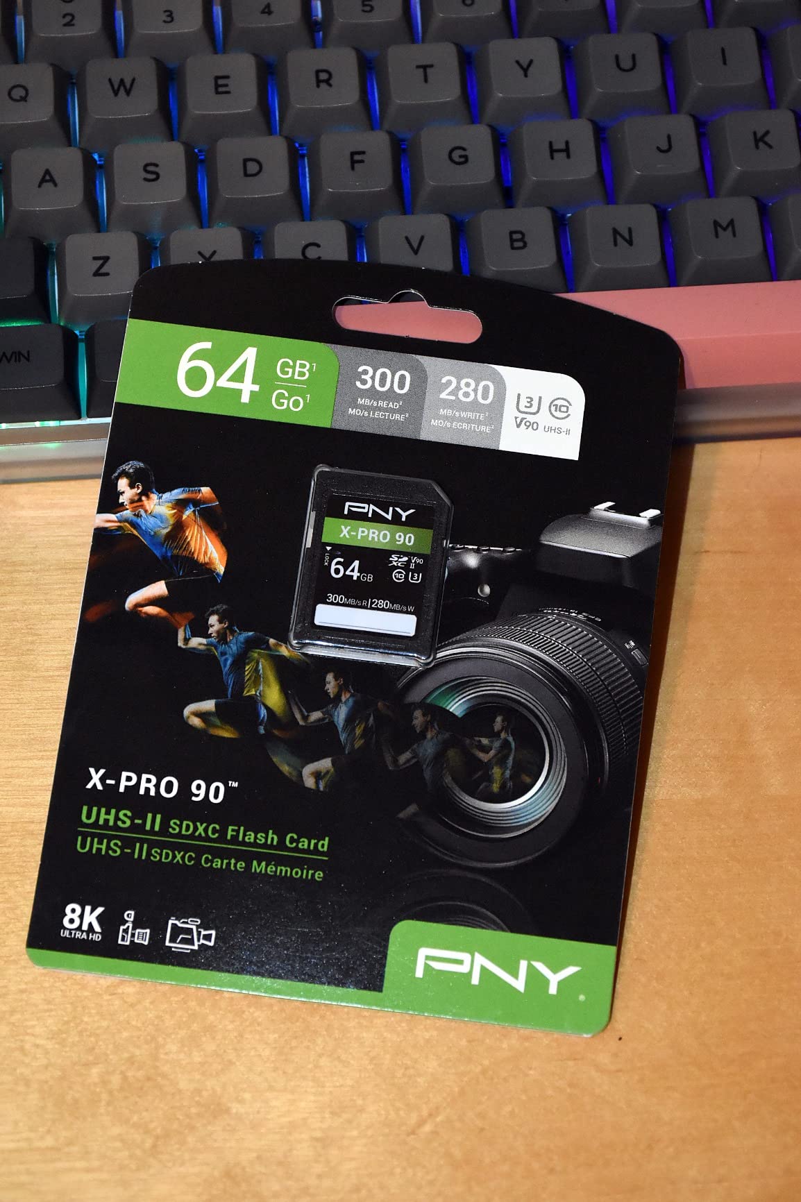 PNY 128GB EliteX-PRO90 UHS-II SDXC Memory Card – R300MB/s W280MB/s, U3, V90, 8K UHD, Full HD, UHS-II for Professional Photographers & Content Creators, DSLR, Mirrorless Cameras, Advanced Video Cameras - Customer Photo 2