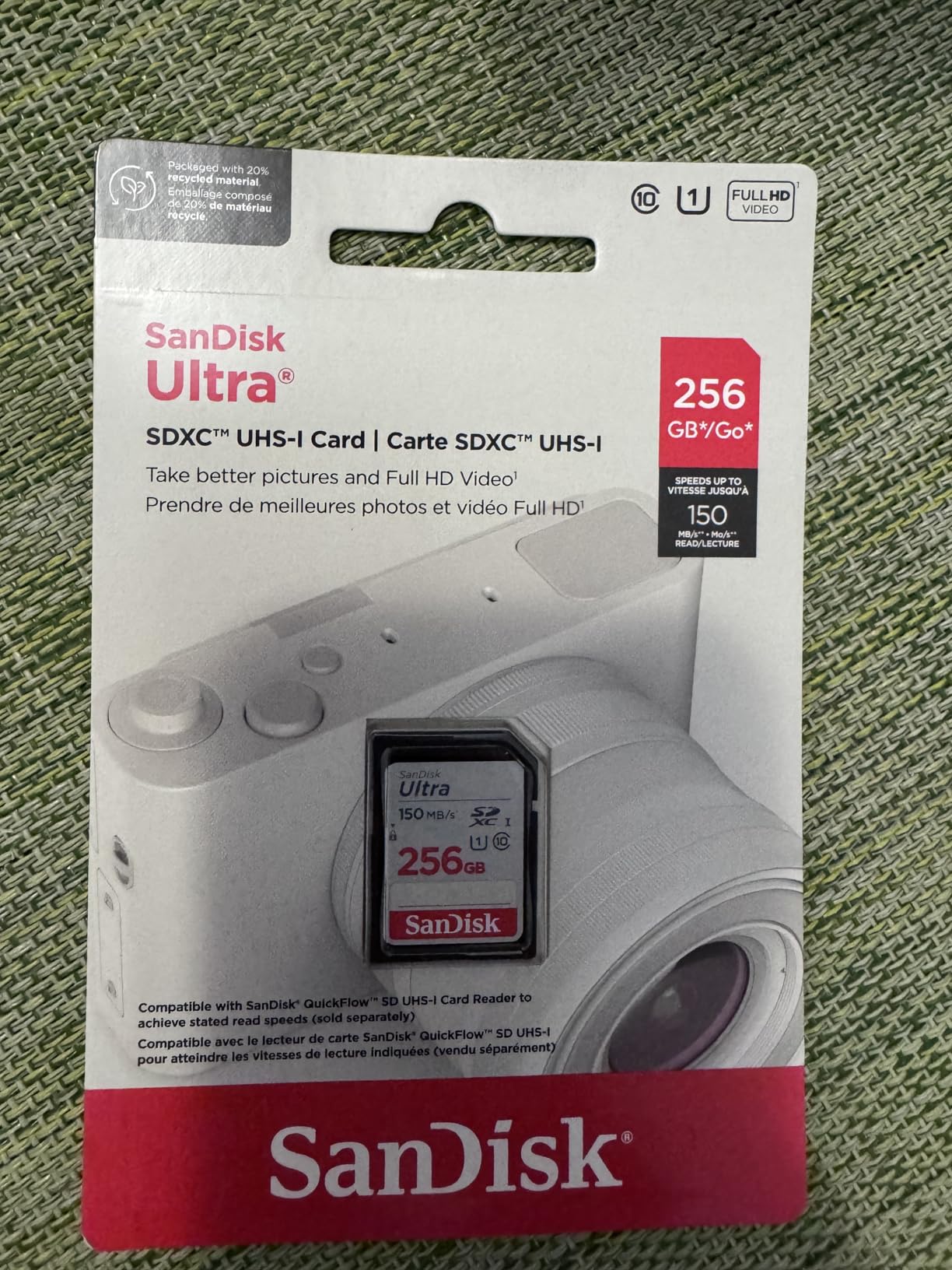 SanDisk 64GB Ultra SDXC UHS-I Memory Card - Up to 140MB/s, C10, U1, Full HD, SD Card - SDSDUNB-064G-GN6IN - Customer Photo 1