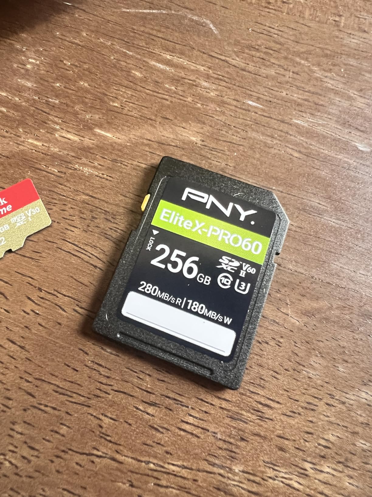 PNY 256GB EliteX-PRO60 U3 V60 UHS-II SDXC Flash Memory Card, 4K Ultra HD, Up to 280MB/s Read, Up to 180MB/s Write customer photo 2