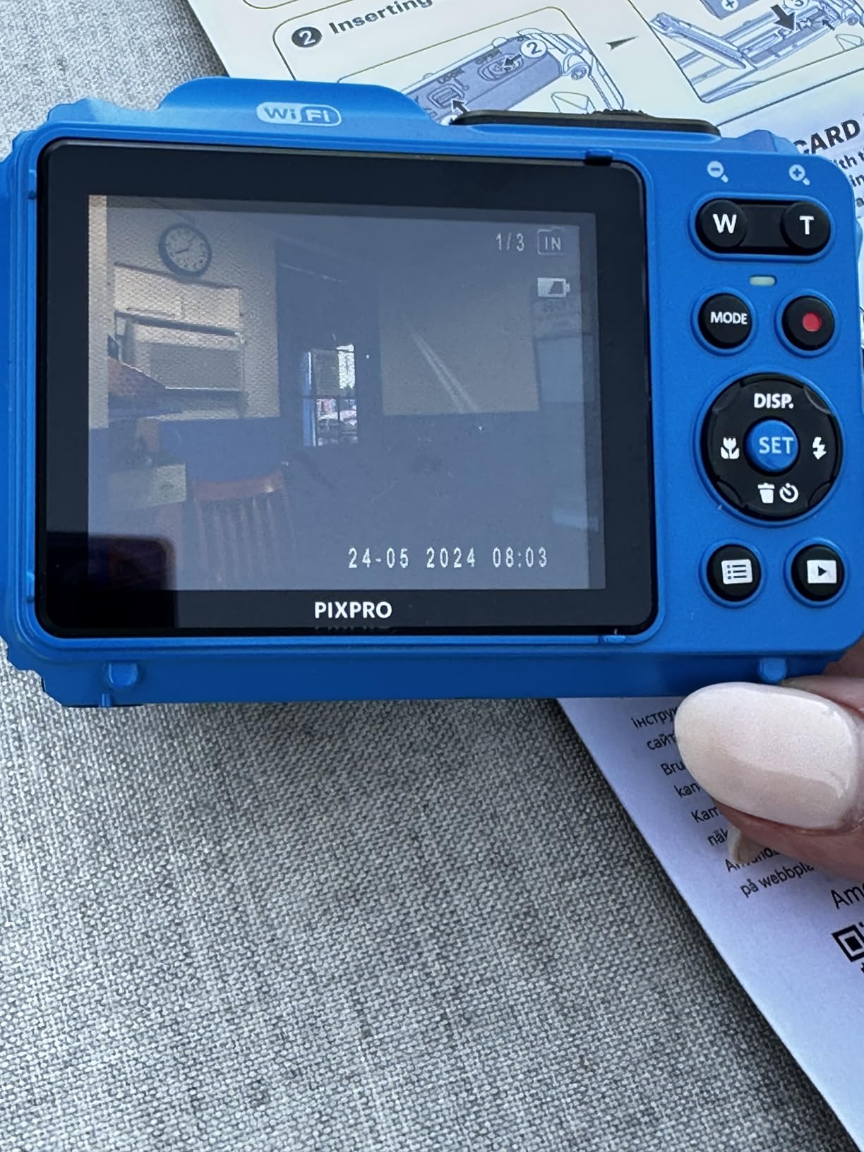 KODAK PIXPRO WPZ2 Rugged Waterproof Shockproof Dustproof WiFi Digital Camera 16MP 4X Optical Zoom 1080P Full HD Video Vlogging Camera 2.7