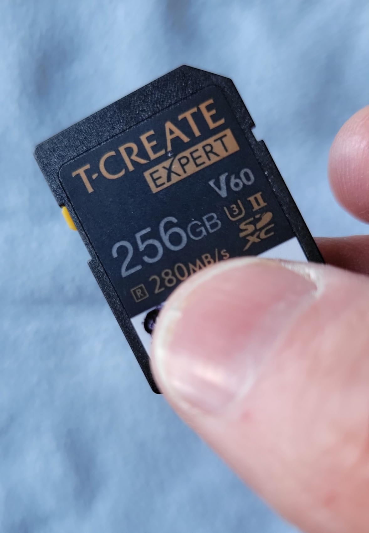 TEAMGROUP T-Create Expert 128GB SD Card UHS-II SDXC U3 V90 Read Speed up to 300MB/s, Supports 8K and 4K Videography Compatible with Canon Sony Nikon Panasonic Olympus Digital Camera TTCSDX128GIIV9001 - Customer Photo 2