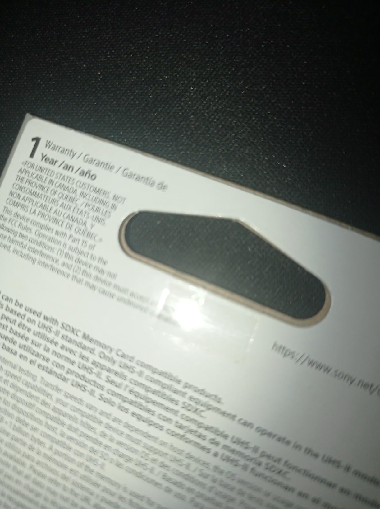 Sony 128GB E Series UHS-II SDXC Memory Card - Customer Photo 3