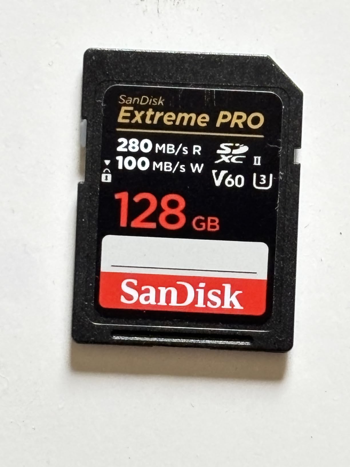 SanDisk 256GB Extreme PRO SD Memory Card, Up to 280MB/s Read Speeds, UHS-II | V60, U3, C10, 6K, 4K UHD, Up to 150MB/s Write Speeds - SDSDXEP-256G-GN4IN customer photo 2