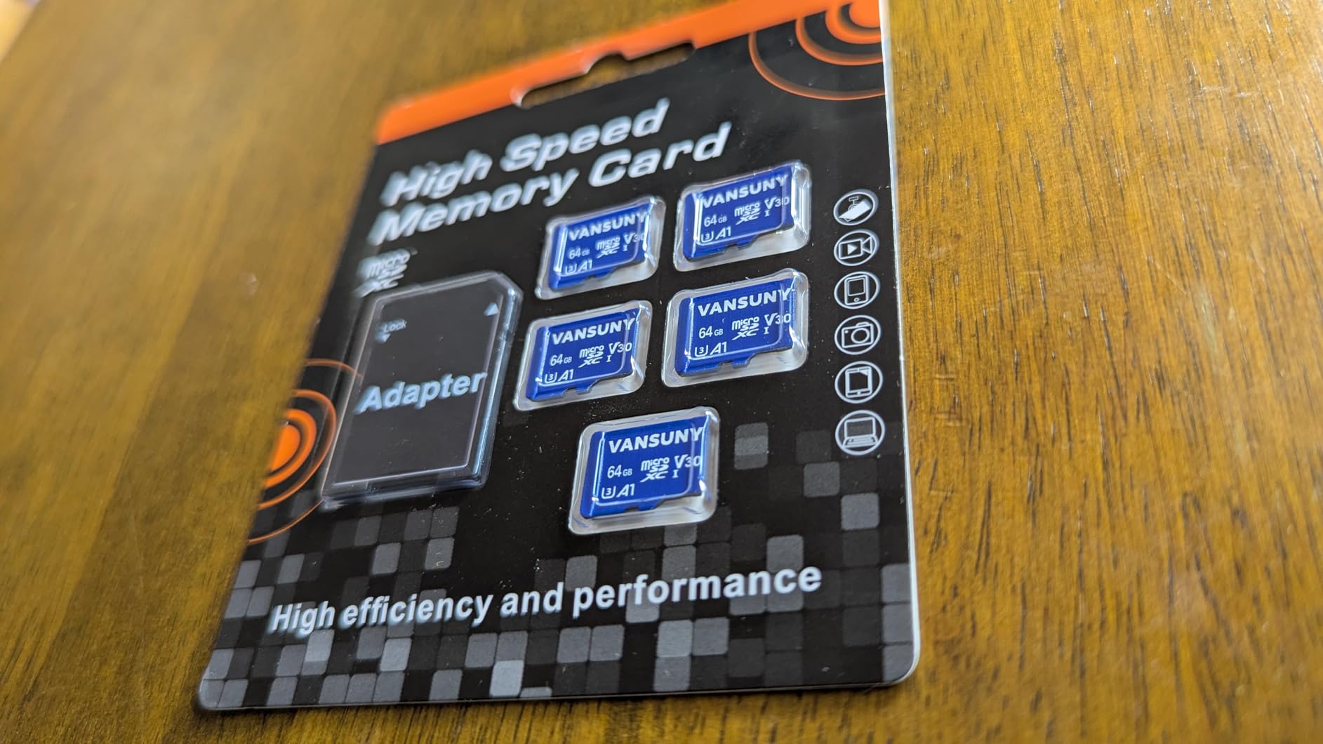 Vansuny 256GB Micro SD Card, microSDXC Memory Card with SD Adapter A1 App Performance V30 4K Video Recording C10 U3 Micro SD for Nintendo,Switch,GoPro,Dash Cam,Action Camera - Customer Photo 2