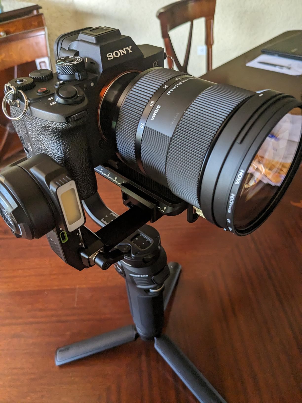 ZHIYUN Weebill 3S [Official] Gimbal Stabilizer for DSLR and Mirrorless Camera Canon/Nikon/Sony/Panasonic/Fujifilm,Fill Light,Native Vertical Shooting - Customer Photo 4