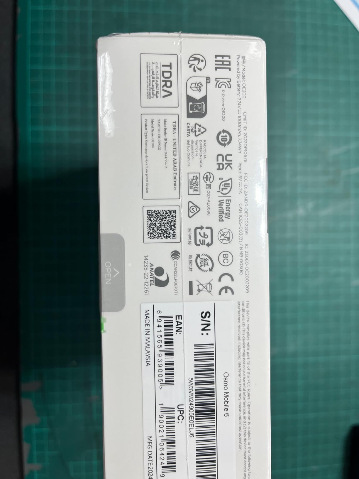 DJI Osmo Mobile 6, 3-Axis Phone Gimbal, Object Tracking, Built-in Extension Rod, Portable and Foldable, Gimbal Stabilizer for iPhone, Android, YouTube TikTok Video, Platinum Gray Customer Review DJI Osmo Mobile 6, 3-Axis Phone Gimbal, Object Tracking, Built-in Extension Rod, Portable and Foldable, Gimbal Stabilizer for iPhone, Android, YouTube TikTok Video, Platinum Gray - Customer Photo 2