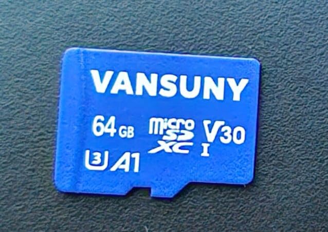 Vansuny Micro SD Card 64GB 5 Pack microSDXC Memory Card with SD Adapter A1 App Performance V30 4K Video Recording - Customer Photo 1
