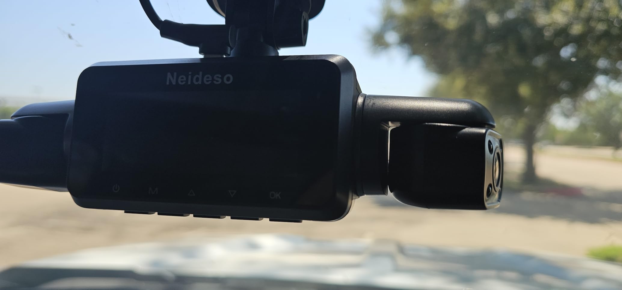 360° Dash Cam Front and Rear Inside, 4 Channel FHD 4 * 1080P, Wi-Fi GPS Voice Control Car Camera, Front 2K+1080P*2 Dash Camera for Cars, with 64GB SD Card, Night Vision, 24H Parking Mode(N300) - Customer Photo 2