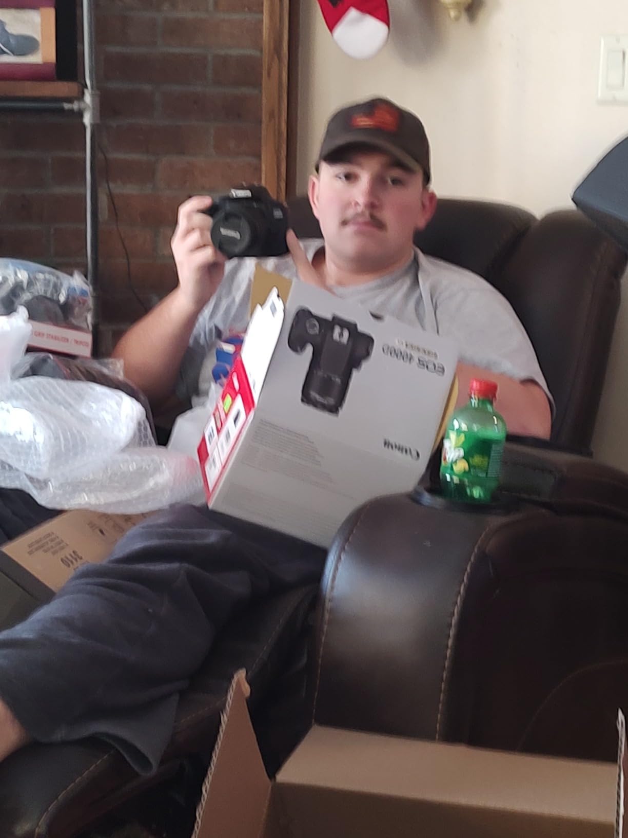 Canon EOS 4000D / Rebel T100 DSLR Camera w/EF-S 18-55mm F/3.5-5.6 Zoom Lens + 64GB Memory, Filters,Case, Tripod, Flash, and More (34pc Bundle) (Renewed) - Customer Photo 1