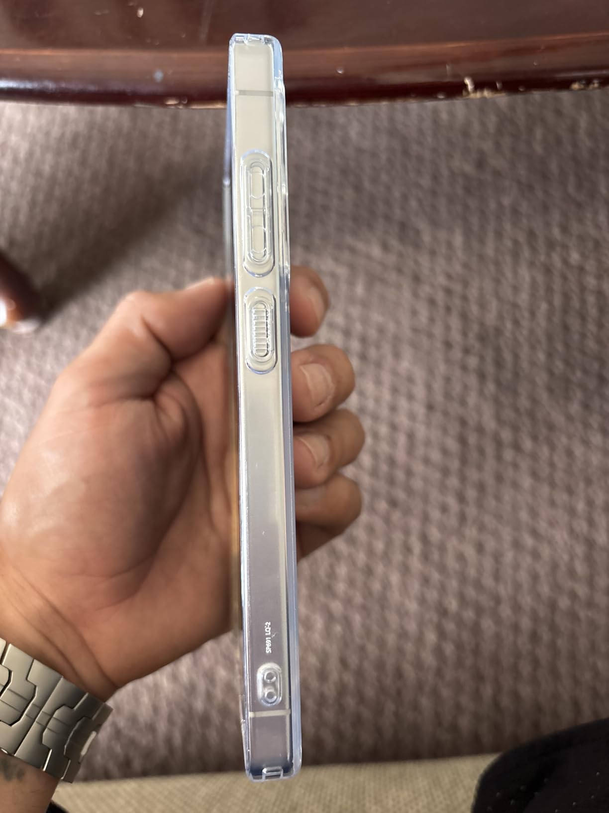 Spigen Liquid Crystal Designed for Galaxy S24 Ultra Case (2024) [Military-Grade Protection] - Crystal Clear - Customer Photo 1