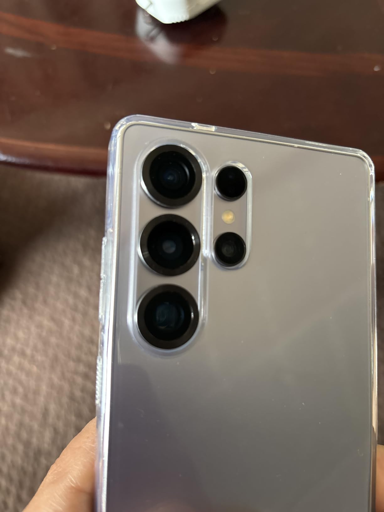 Spigen Liquid Crystal Designed for Galaxy S24 Ultra Case (2024) [Military-Grade Protection] - Crystal Clear - Customer Photo 2