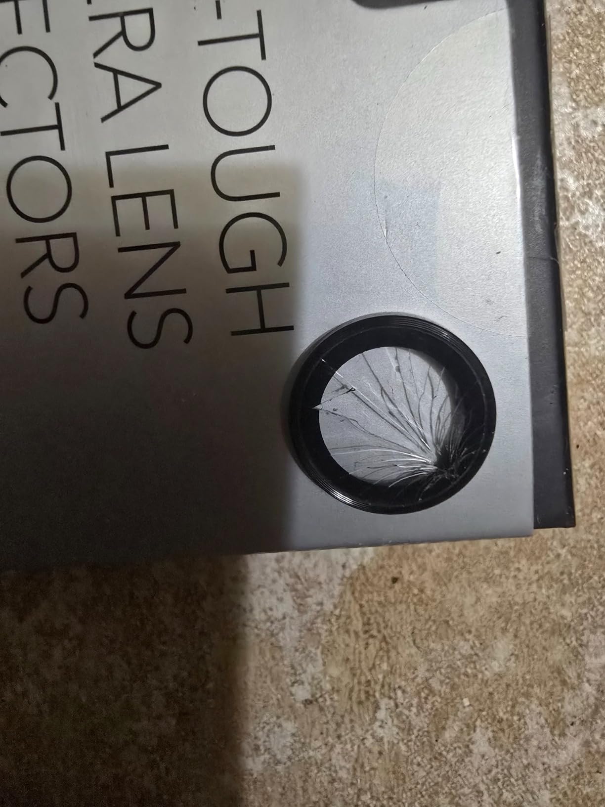 ESR 2 Pack for Samsung Galaxy S24 Ultra Camera Lens Protector, Individual Lens Protectors, Scratch-Resistant Ultra-Thin Tempered Glass with Aluminum Edging, Case Friendly, 2 Sets, Black - Customer Photo 2