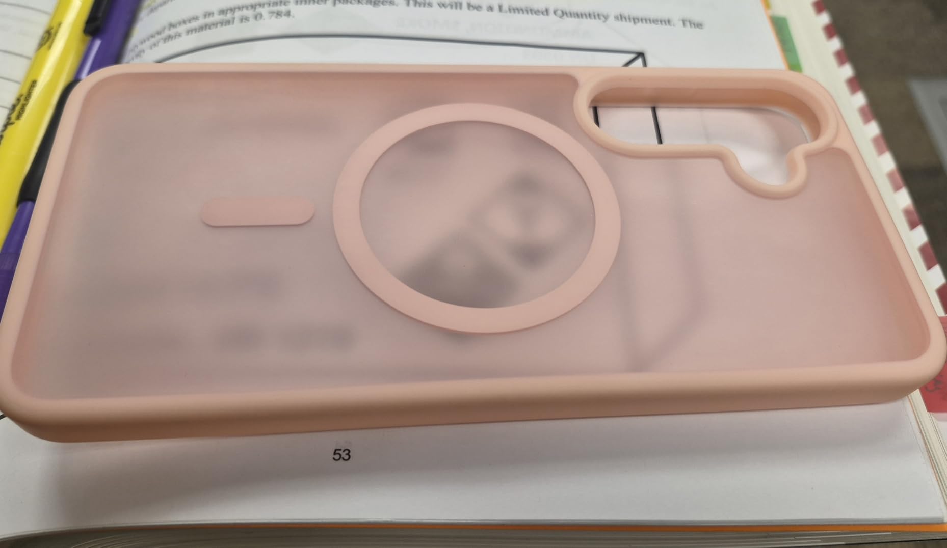 Oterkin for Samsung Galaxy S24 Ultra Case Clear, [20X Anti-Yellowing] S24 Ultra Phone Case with [Built-in 4 Airbags][10FT Military Grade Protection] [Crystal Transparent Slim] Case (Clear) - Customer Photo 1