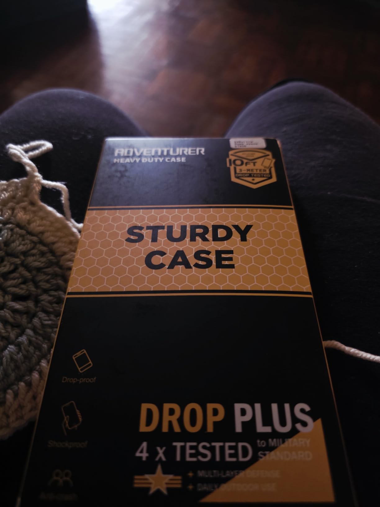 Oterkin for Samsung Galaxy S24 Ultra Case Clear, [20X Anti-Yellowing] S24 Ultra Phone Case with [Built-in 4 Airbags][10FT Military Grade Protection] [Crystal Transparent Slim] Case (Clear) - Customer Photo 2