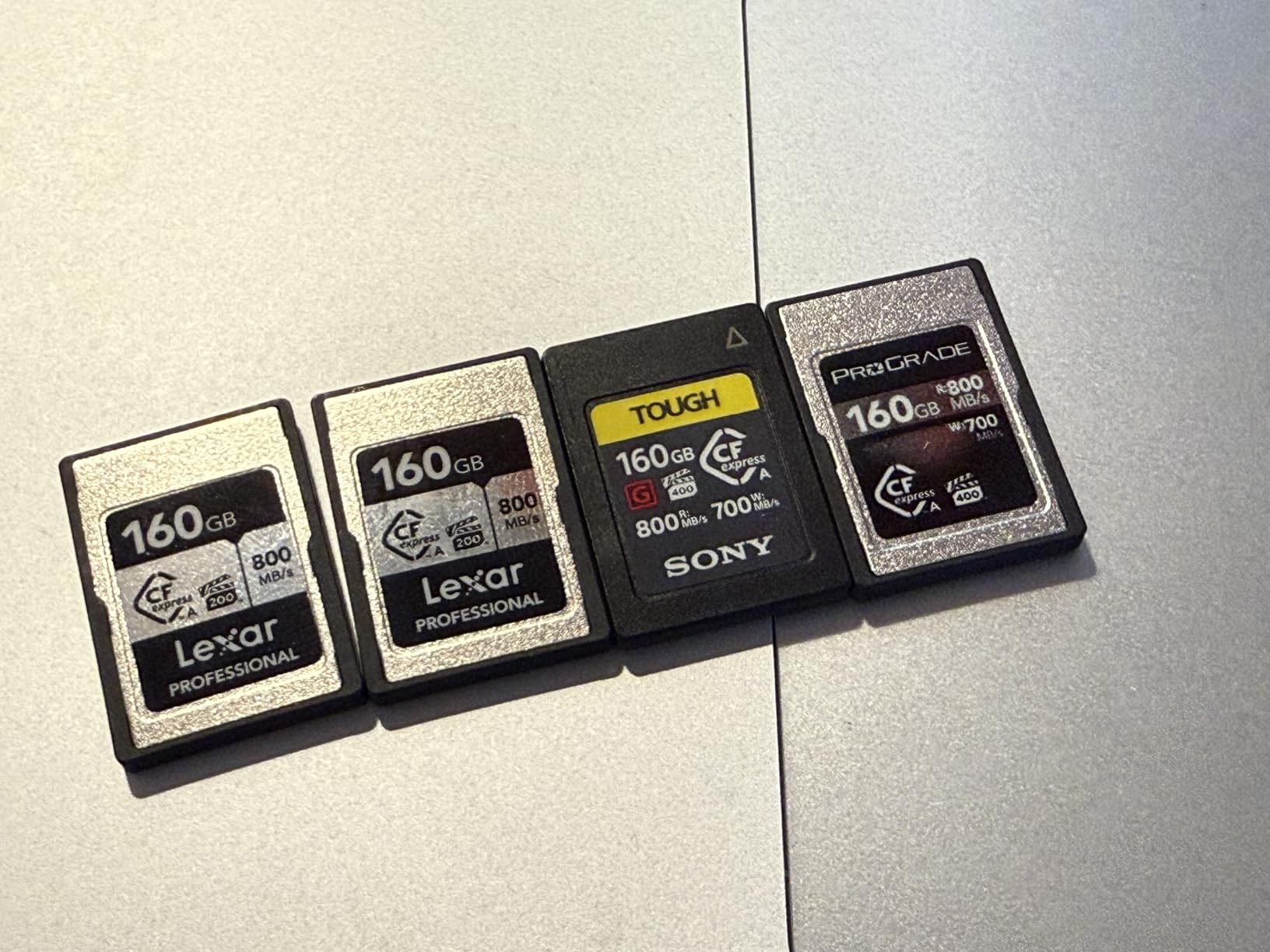 Lexar 512GB Professional Silver SE CFexpress Type B Memory Card, for Photographers, Videographers, Up to 1700/1250 MB/s, 8K Video (LCXEXSE512G-RNENU) - Customer Photo 1