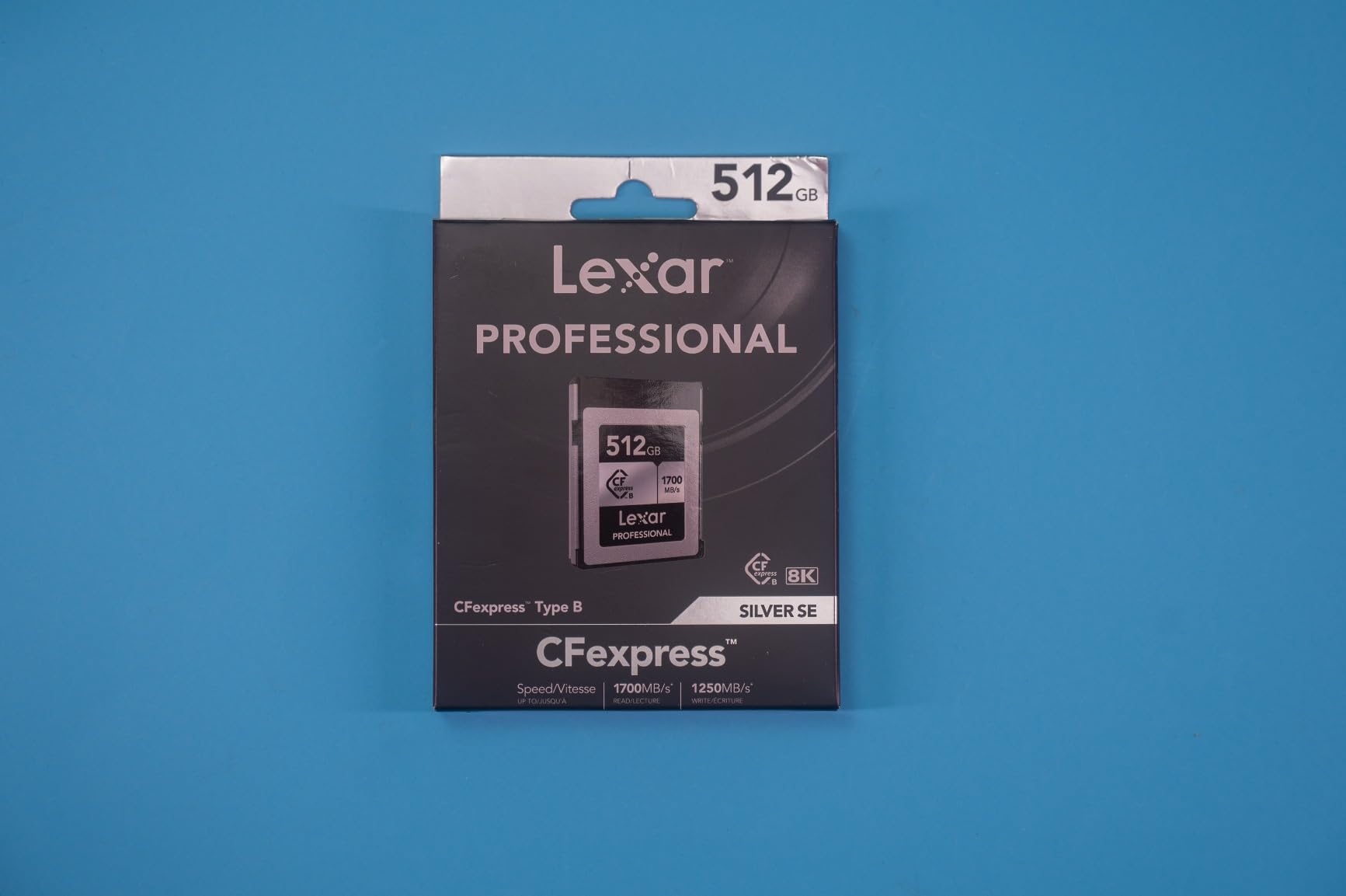 Lexar 512GB Professional Silver SE CFexpress Type B Memory Card, for Photographers, Videographers, Up to 1700/1250 MB/s, 8K Video (LCXEXSE512G-RNENU) - Customer Photo 3