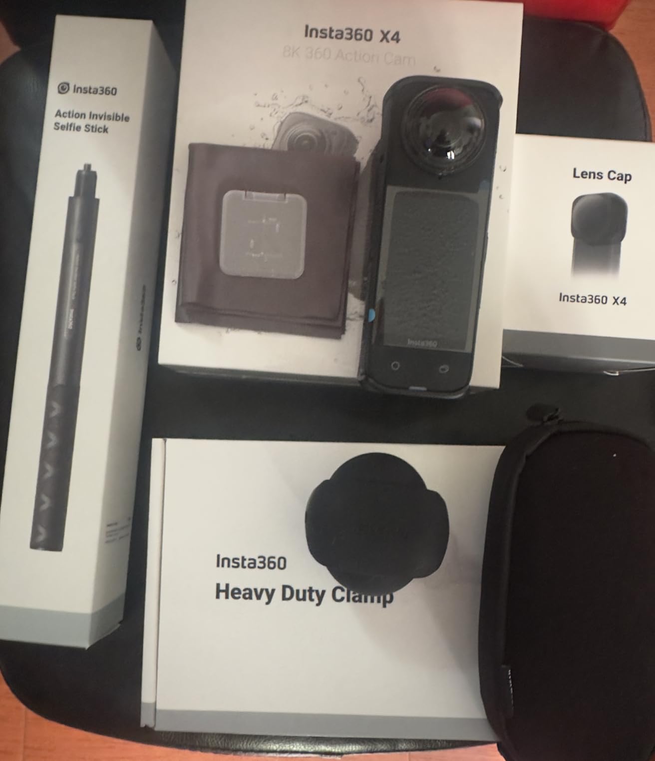 Insta360 X4 Standard Bundle - Waterproof 8K 360 Action Camera, 4K Wide-Angle Video, Invisible Selfie Stick Effect, Removable Lens Guards, 135 Min Battery Life, AI Editing, Stabilization - Customer Photo 2