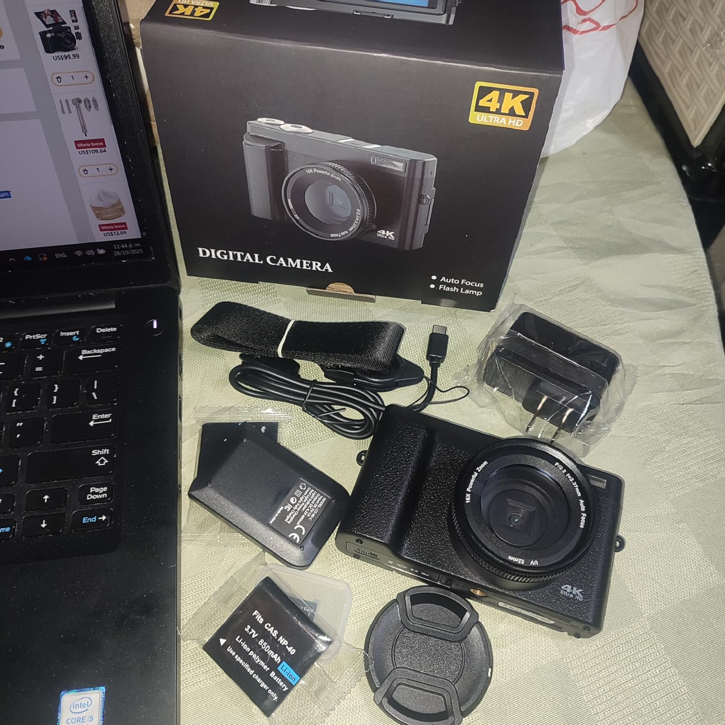 4K Digital Camera for Photography and Video, Autofocus Anti-Shake 48MP Vlogging Camera for YouTube, 3'' 180°Flip Screen Camera with Flash 16X Zoom, Digital Camera with 32GB Card Battery Charger Black Customer Review 4K Digital Camera for Photography and Video, Autofocus Anti-Shake 48MP Vlogging Camera for YouTube, 3'' 180°Flip Screen Camera with Flash 16X Zoom, Digital Camera with 32GB Card Battery Charger Black - Customer Photo 2