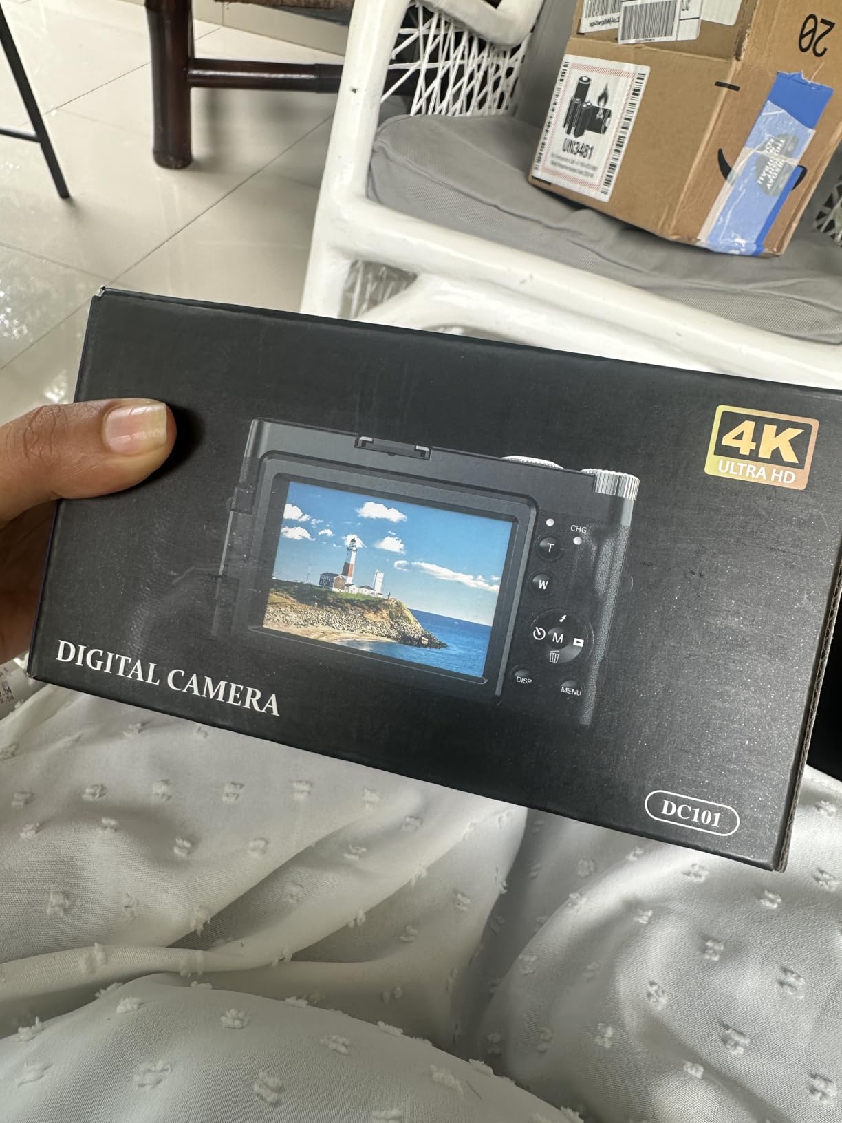 4K Digital Camera for Photography Autofocus, 2024 Latest 48MP Vlogging Camera for YouTube with SD Card, 2 Batteries, 3