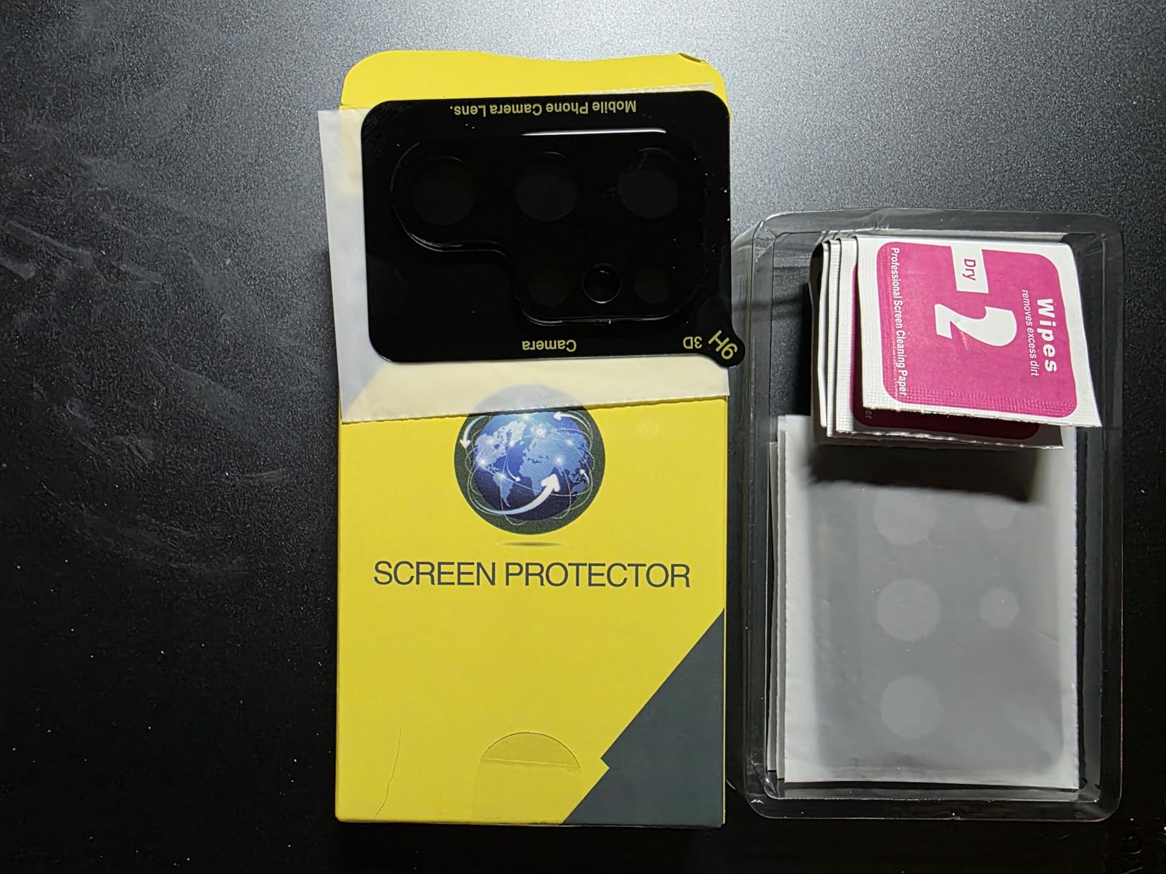 4 Pack Camera Lens Screen Protector for Samsung Galaxy S24 Ultra, 9H Tempered Glass Camera Lens Cover Decoration Accessories Compatible with Samsung Galaxy S24 Ultra, Case Friendly, High Definition - Customer Photo 1