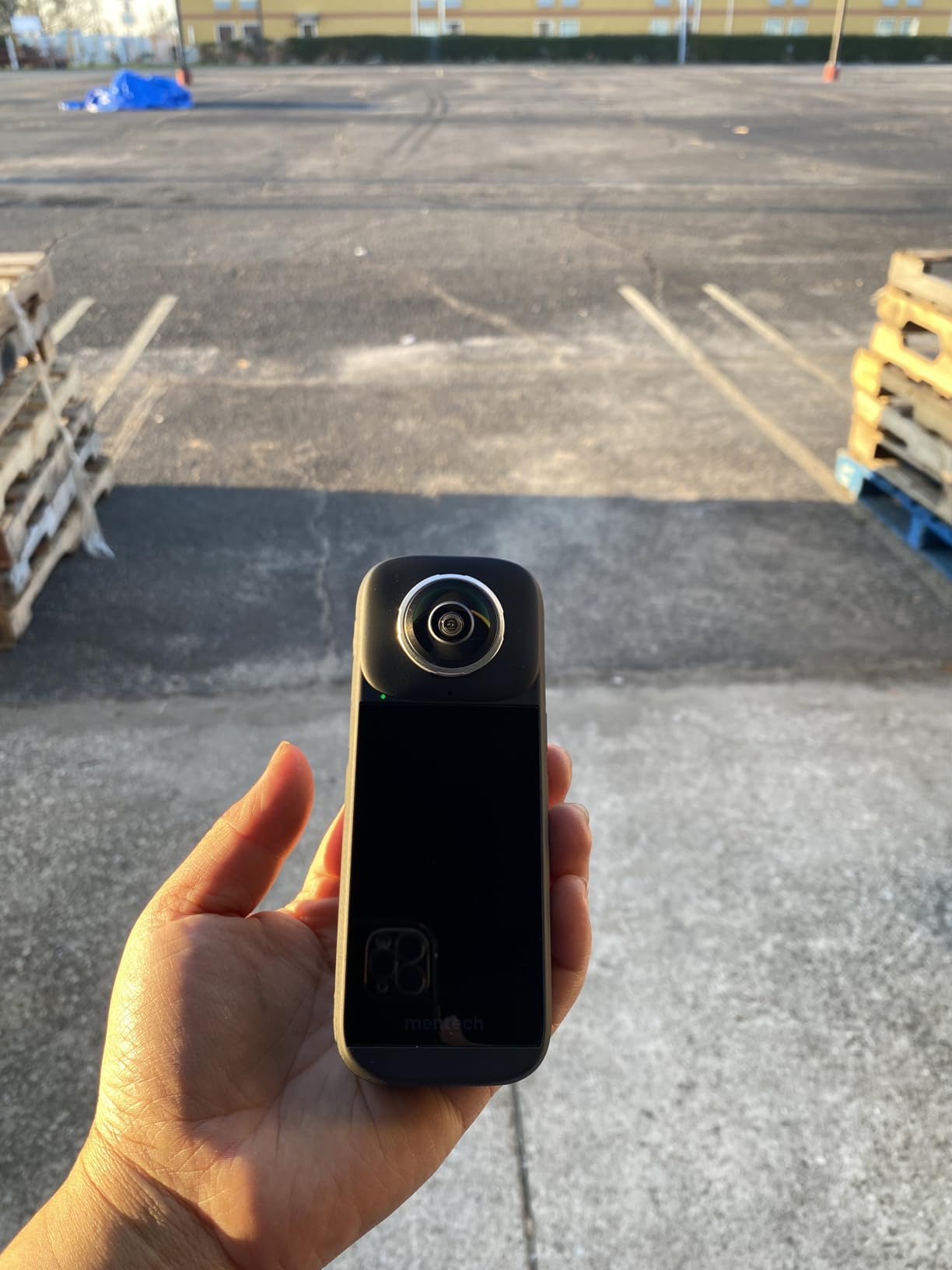 PanoX V3 Waterproof 8K 360 Action Camera, 12K 360 Photo, 5s Transmission, in-Camera Editing, Invisible Selfie Stick Effect, Stabilization, Built-in GPS, 3.0