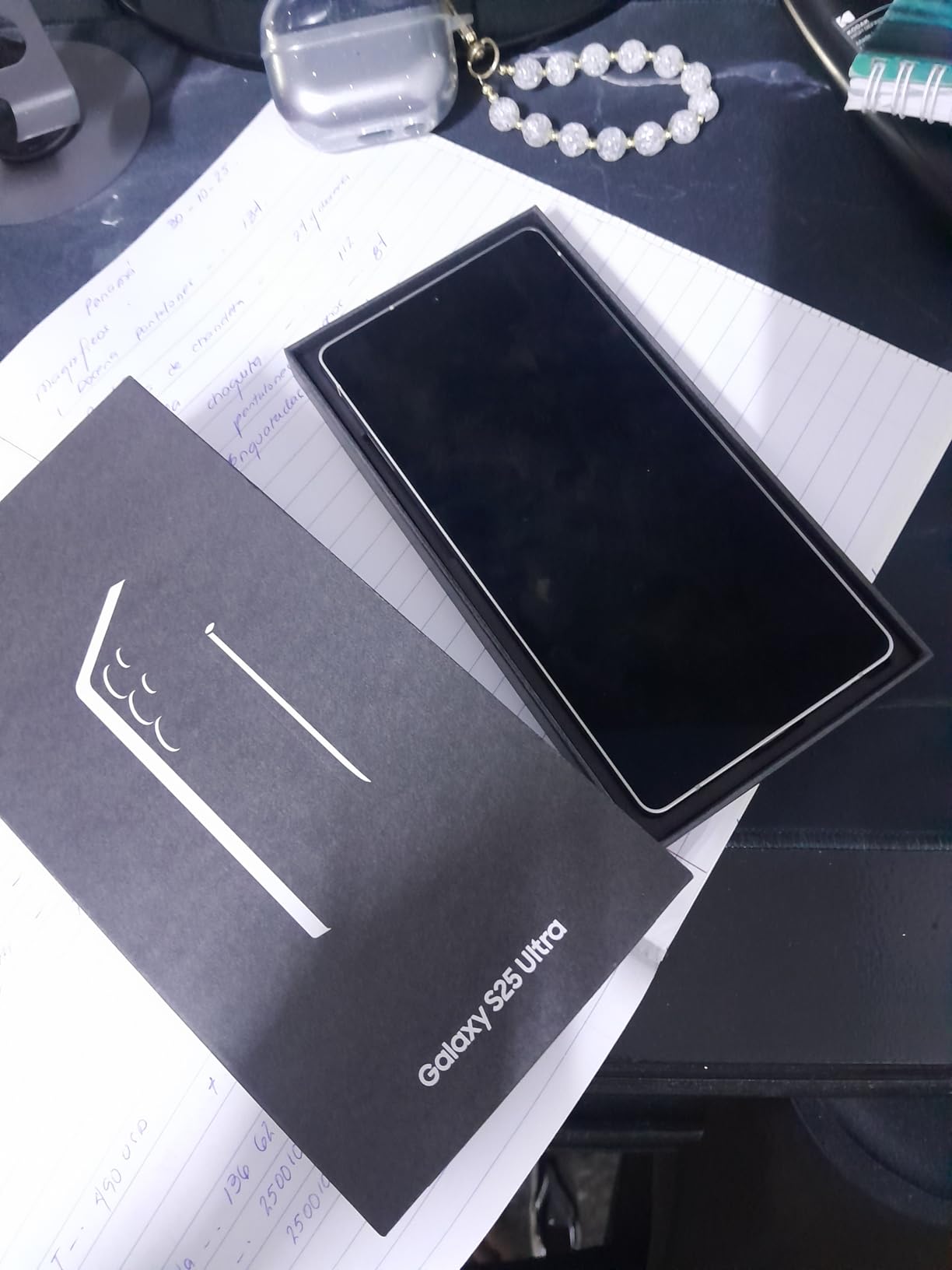 SAMSUNG Galaxy S25 Edge Cell Phone, 256 GB AI Smartphone, Unlocked Android, Night Video, Fast Processor, ProScaler Display, All-Day Battery, 2025, US 1 Yr Manufacturer Warranty, Titanium Silver - Customer Photo 2