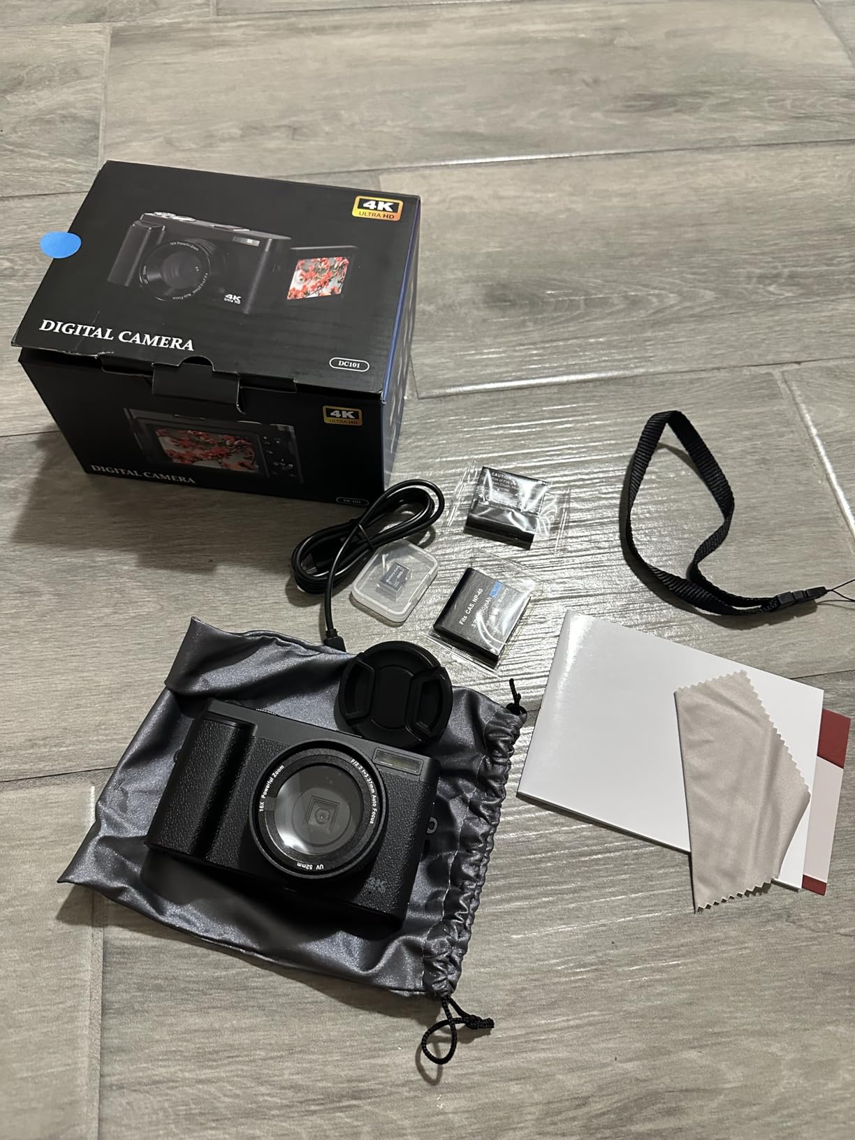 4K Digital Camera for Photography, WiFi 64MP 180° Flip Screen 3