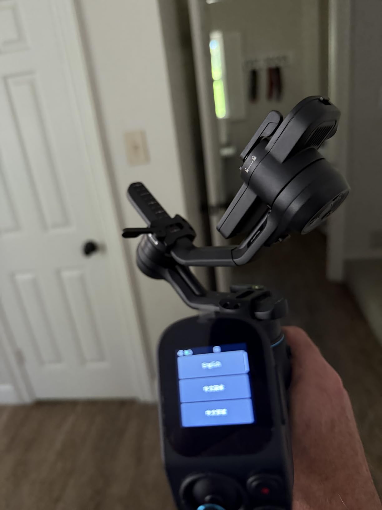 SCORP Mini 3 Kit All-in-One Gimbal Stabilizer - Upgraded AI Tracking 4.0, 3-Axis Gimbal for Canon/Sony Vlogging Cameras, iPhone, Action Cams, 4.4 lb Payload, 1.3