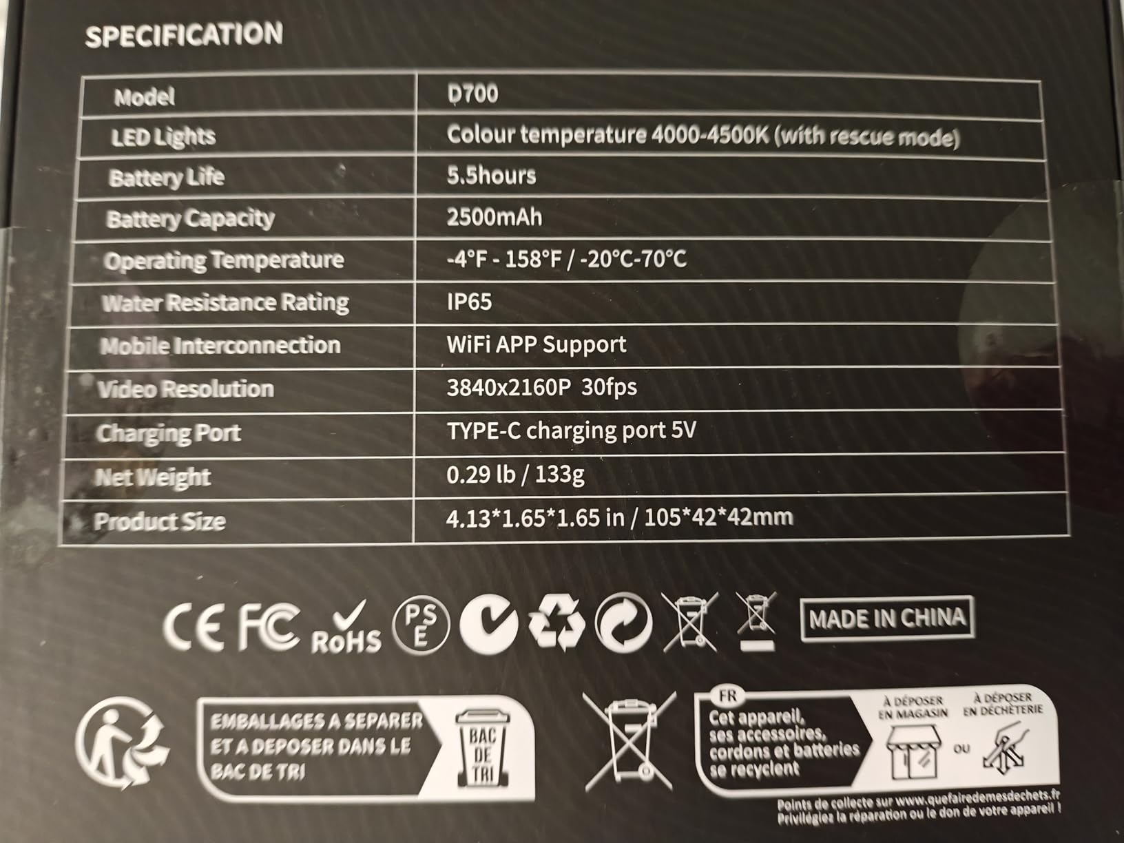 Action Camera 4K 30fps with GPS Tracker, Wireless Bike Camera, Cycling Speedometer/Odometer with 64GB Card, Anti-Shake Sport DV, IP65 Waterproof, Bicycle Light, Cycling Computer with APP Support, Grey - Customer Photo 1