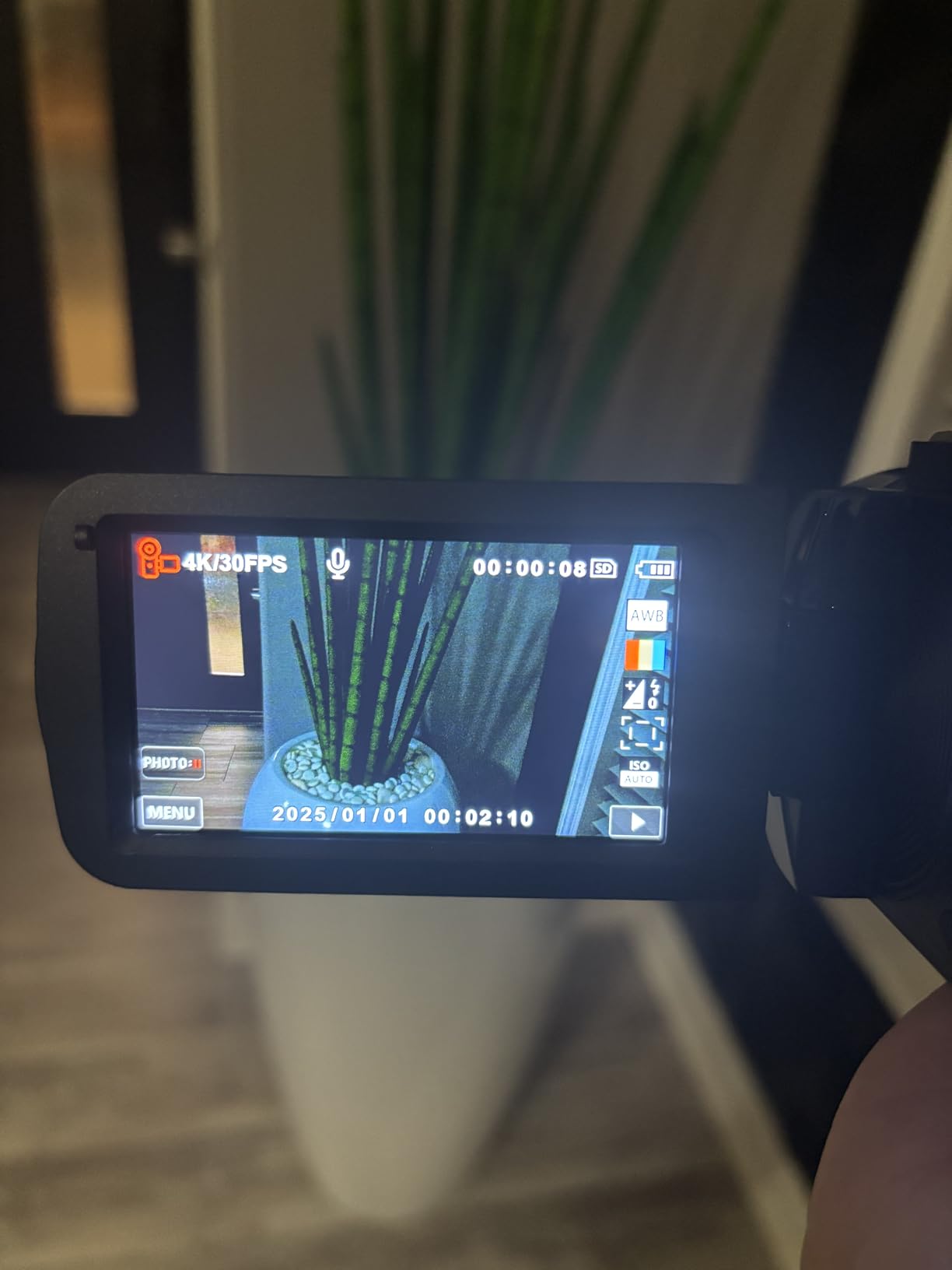 4K Video Camera Camcorder Ultra HD 80MP Vlogging Camera for YouTube 18X Digital Zoom 3.0