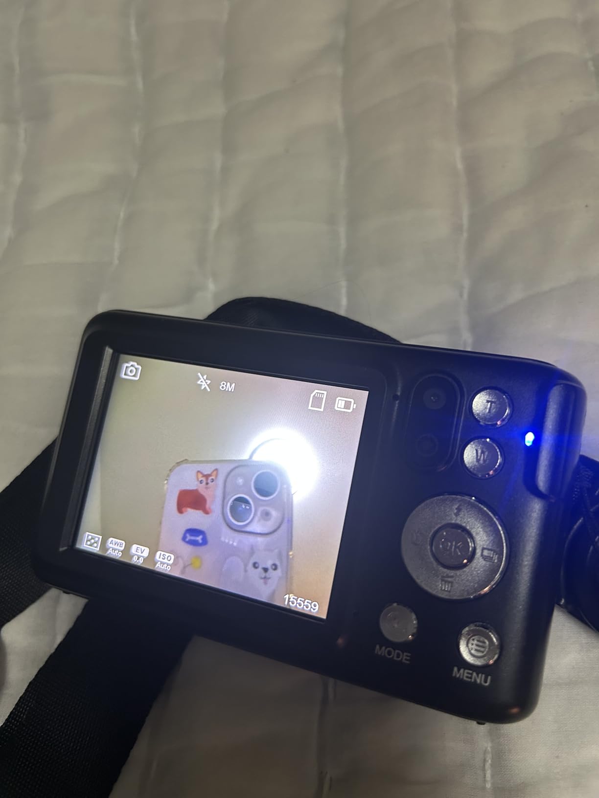 5K Digital Camera for Photography, 64MP Touchscreen WiFi Camera with Autofocus 6X Optical & 16X Digital Zoom, Dual-Lens Vlogging Camera for YouTube Video Anti-Shake, Travel Compact Camera with Flash - Customer Photo 1